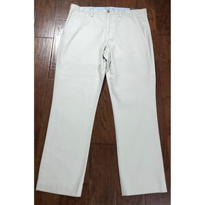 Polo Ralph Lauren Mens Blue Label Brown Chino Stretch Straight FitPants Sz 38x30